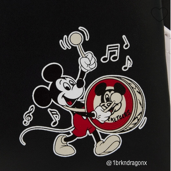 NWT Disney100 Mickey Mouse Clubhouse Mini Loungefly Officially Licensed Backpack - Picture 6 of 15